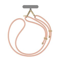 UNIQ Coehl Laurel Handstrap uniwersalny sznurek do telefonu na rękę czarny|black цена и информация | Держатели для телефонов | 220.lv