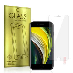 Rūdīts stikls zelts iphone se 2020/se 2022 cena un informācija | Ekrāna aizsargstikli | 220.lv
