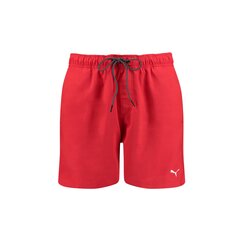 Peldšorti vīriešiem Puma Medium Swim, sarkani cena un informācija | Peldšorti, peldbikses | 220.lv