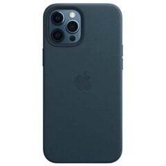 MHKK3FE|A Apple Leather Magsafe Cover for  iPhone 12 Pro Max Baltic Blue цена и информация | Чехлы для телефонов | 220.lv