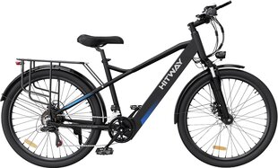 Elektriskais velosipēds Hitway BK7, 26", melns cena un informācija | Elektrovelosipēdi | 220.lv