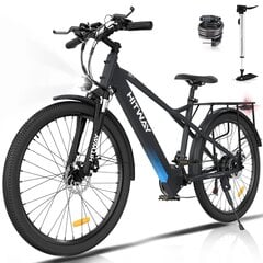 Elektriskais velosipēds Hitway BK7, 26", melns cena un informācija | Elektrovelosipēdi | 220.lv