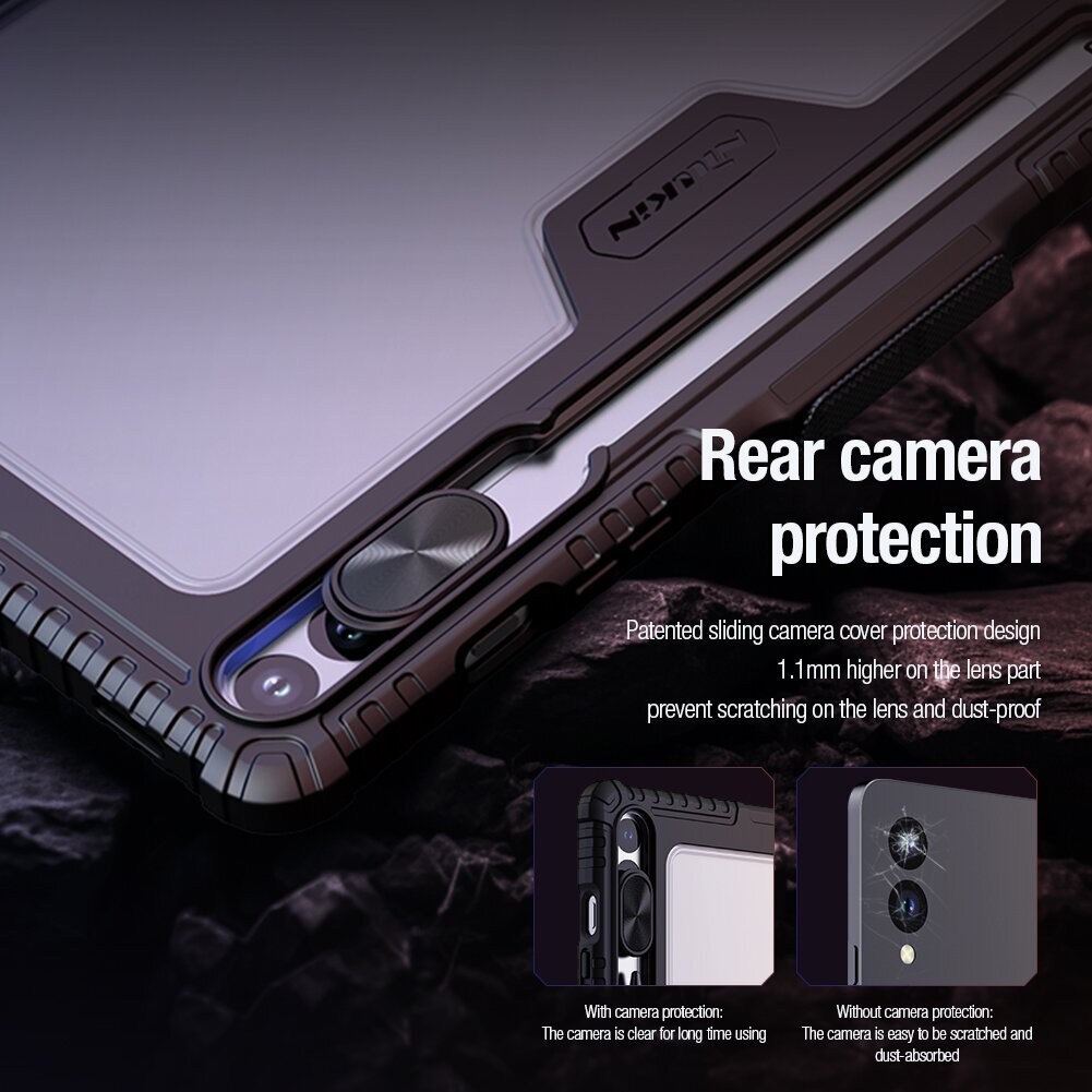 Nillkin Bumper Pro Protective Stand Samsung Galaxy Tab S9+ cena un informācija | Somas, maciņi | 220.lv