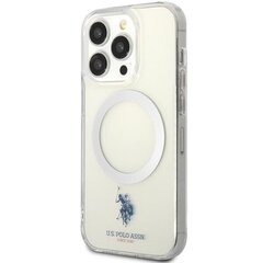 US Polo USHMP15LUCIT iPhone 15 Pro 6.1" transparent MagSafe Collection цена и информация | Чехлы для телефонов | 220.lv