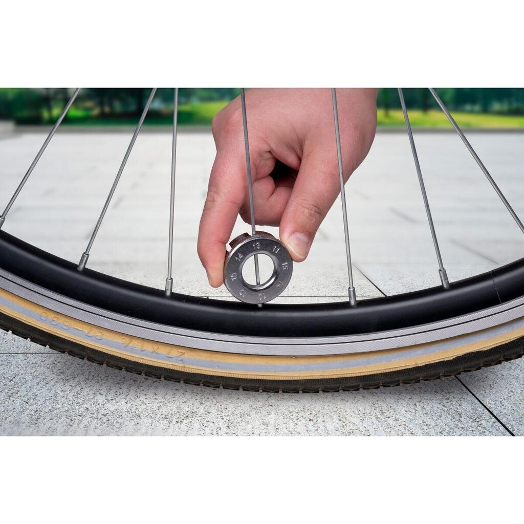 Velosipēda loka uzgriežņu atslēga Bicycle Gear cena un informācija | Citas velosipēdu rezerves daļas | 220.lv