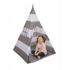Детская палатка Selonis, серая / белая цена и информация | Детские игровые домики | 220.lv