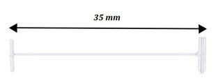 Держатели этикеток для степлера MTX-05R, Motex, 35мм, 5000 шт. цена и информация | Канцелярия | 220.lv