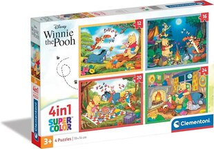 Puzle Clementoni 4in1 Disney, 72 gab. цена и информация | Пазлы | 220.lv