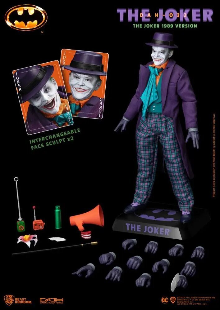 Figūra The Joker, 21 cm cena un informācija | Rotaļlietas zēniem | 220.lv