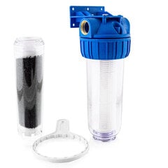 фильтр для воды bituxx 1 с предварительным фильтром и картриджем с активированным углем цена и информация | Фильтры для воды | 220.lv