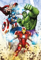 Puzle Clementoni Marvel Avengers, 60 gab. cena un informācija | Puzles, 3D puzles | 220.lv