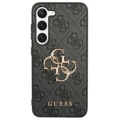 Guess GUHCS24L4GMGGR S24 Ultra S928 czarny|black hardcase 4G Big Metal Logo цена и информация | Чехлы для телефонов | 220.lv