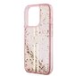 Guess TPU Liquid Glitter Gold Stripe Case cena un informācija | Telefonu vāciņi, maciņi | 220.lv