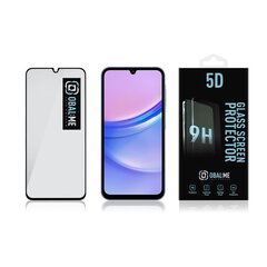 OBAL:ME 5D Glass Screen Protector for Samsung Galaxy S23 FE 5G Black цена и информация | Защитные пленки для телефонов | 220.lv
