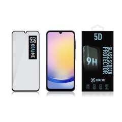 OBAL:ME 5D Glass Screen Protector for Samsung Galaxy A15 5G Black цена и информация | Защитные пленки для телефонов | 220.lv