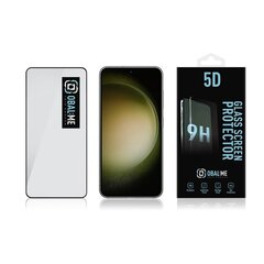 OBAL:ME 5D Glass Screen Protector for Samsung Galaxy S23 Black цена и информация | Защитные пленки для телефонов | 220.lv