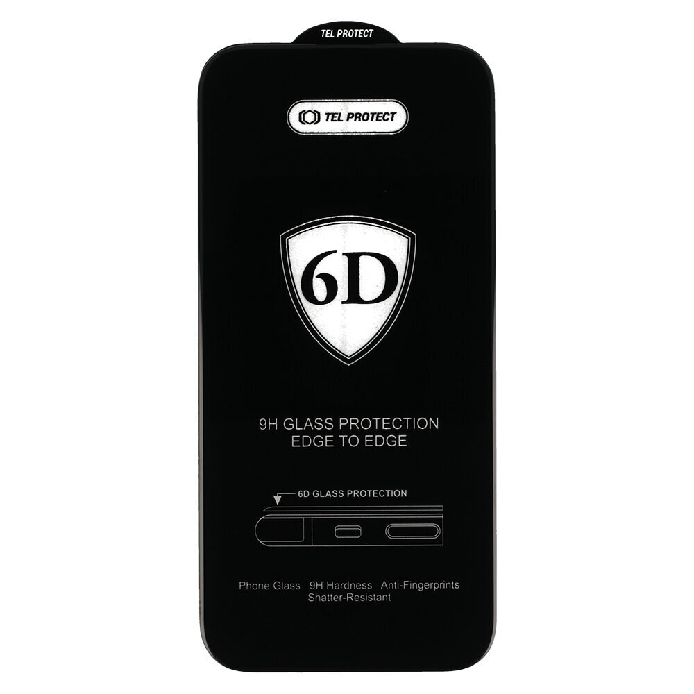 Tel Protect Full Glue 6D cena un informācija | Ekrāna aizsargstikli | 220.lv