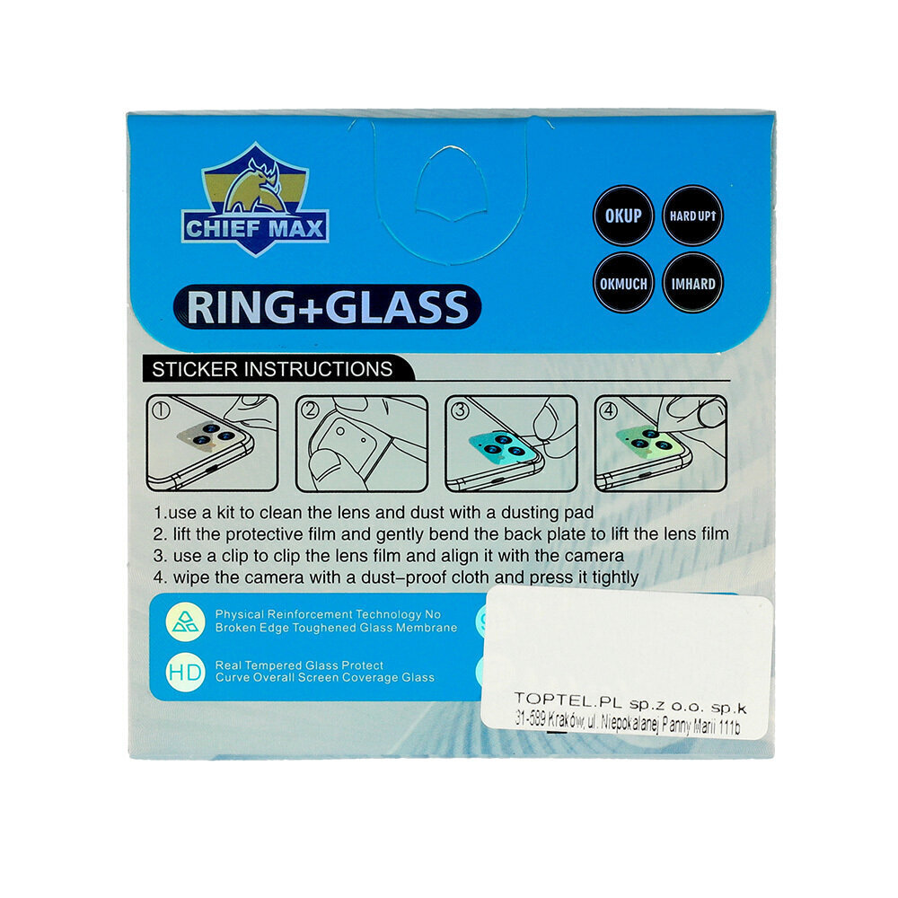 TopTel Camera Glass Hard Diamond cena un informācija | Ekrāna aizsargstikli | 220.lv