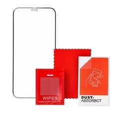 Защитное стекло дисплея 6D Xiaomi Redmi 13C/Poco C65/Poco M6 5G черное цена и информация | Защитные пленки для телефонов | 220.lv