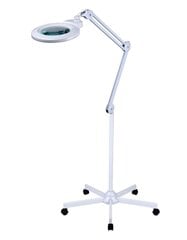 Косметологическая LED лампа с лупой 5D, белая (с подставкой) AF-0032 цена и информация | Мебель для салонов красоты | 220.lv