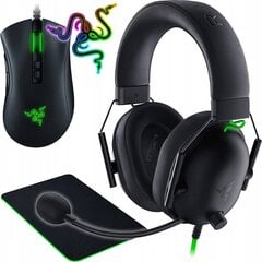 Набор для компьютерных игр Razer Gigantus DeathAdder BlackShark V2 X, 3 шт. цена и информация | Мыши | 220.lv