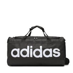 Sporta soma Adidas Linear Duffel M, melna cena un informācija | Sporta somas un mugursomas | 220.lv