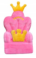 Bērnu atzveltnes krēsls Smyk, rozā цена и информация | Детские диваны, кресла | 220.lv