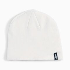 Ziemas cepure Puma Ess Classic Cuffless Beanie, balta cena un informācija | Vīriešu cepures, šalles, cimdi | 220.lv