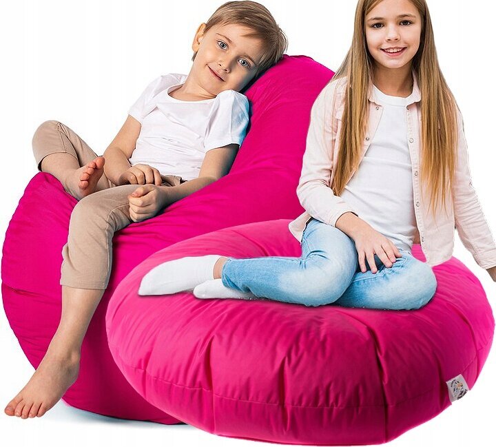 Sēžammais King of Chillout, rozā цена и информация | Sēžammaisi, klubkrēsli, pufi bērniem | 220.lv
