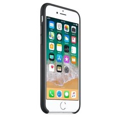 MQGK2ZM|A Apple Silicone Cover Black for iPhone 7|8 цена и информация | Чехлы для телефонов | 220.lv