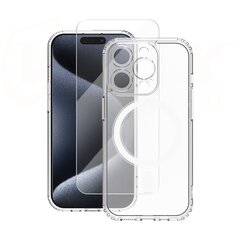 Vmax set Mag case + glass 2,5D premium for iPhone 12 Pro 6,1" цена и информация | Чехлы для телефонов | 220.lv