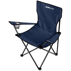 Tūrisma saliekamais krēsls, 50x50x80cm, tumši zils cena un informācija | Tūrisma mēbeles | 220.lv