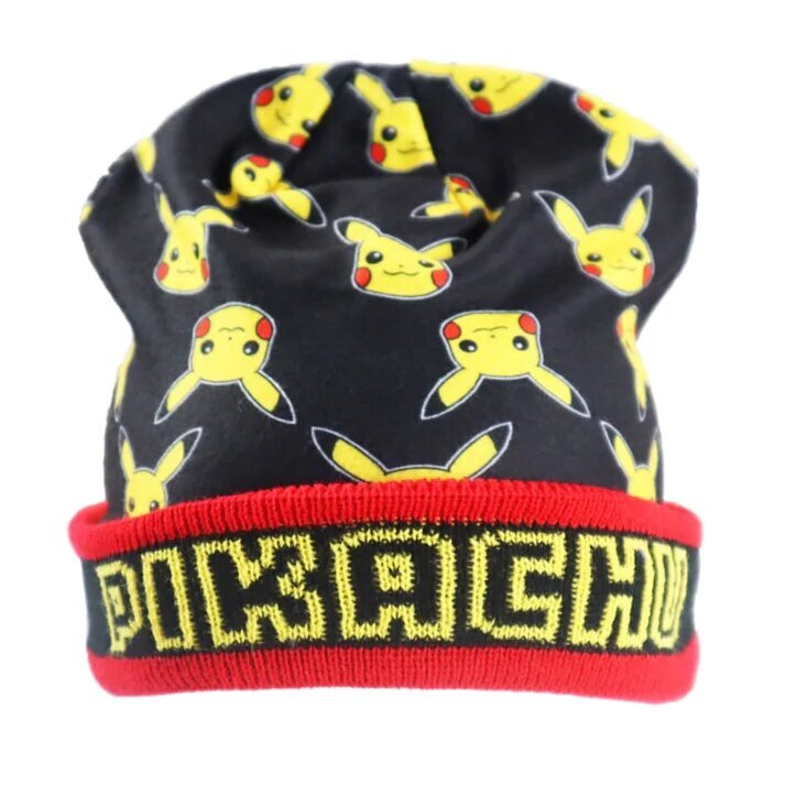 Bērnu cepure Pikachu Pokemon cena un informācija | Cepures, cimdi, šalles zēniem | 220.lv