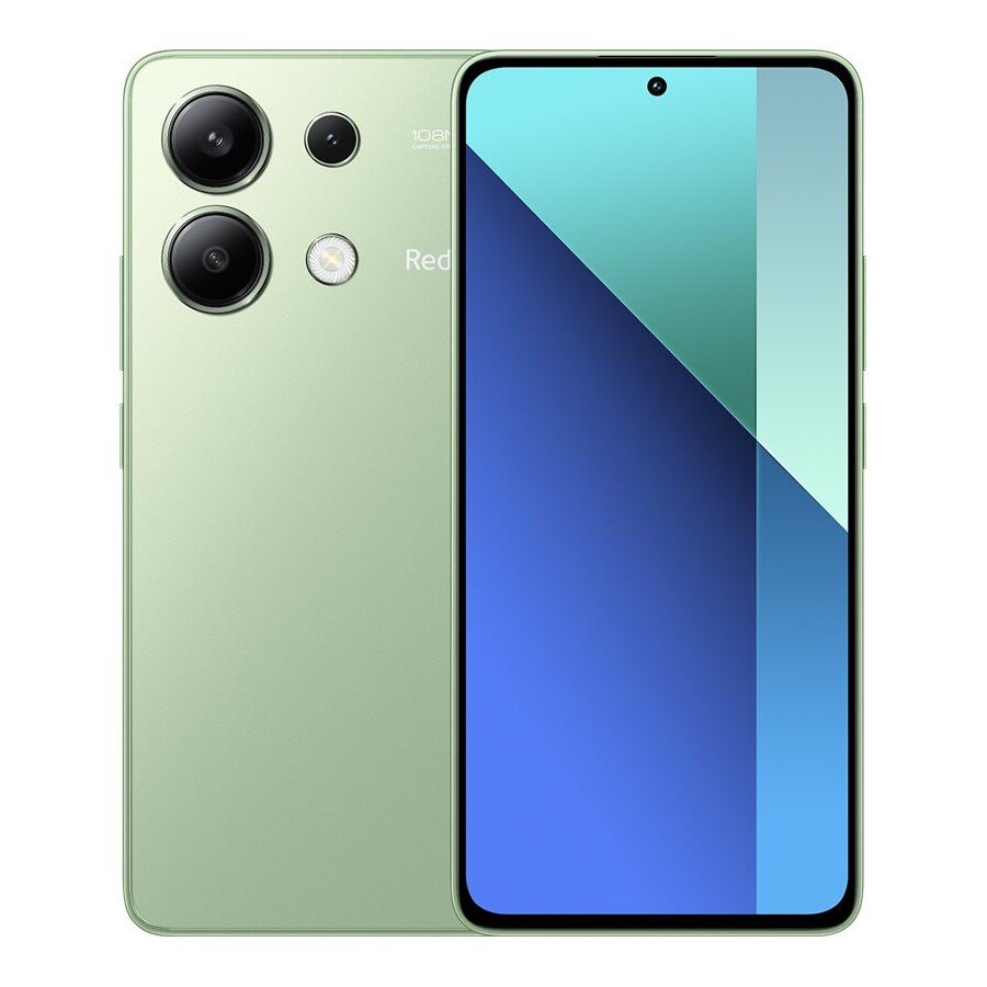 Xiaomi Redmi Note 13 6/128GB Mint Green cena un informācija | Mobilie telefoni | 220.lv