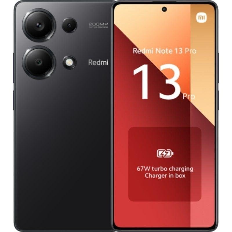 Xiaomi Redmi Note 13 Pro 8/256GB Midnight Black cena un informācija | Mobilie telefoni | 220.lv