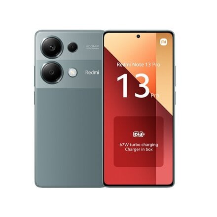 Xiaomi Redmi Note 13 Pro 8/256GB Forest Green cena un informācija | Mobilie telefoni | 220.lv