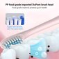 Elektriskā zobu birste LIVMAN H-64 ar 4 zobu birstes galviņām cena un informācija | Elektriskās zobu birstes | 220.lv