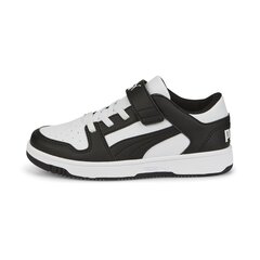 Повседневные кроссовки для мальчиков Puma Rebound Layup Lo SL V PS 37049216, белые цена и информация | Детская спортивная обувь | 220.lv