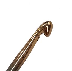 Качественный крючок из металлического сплава с пластиковой ручкой цена и информация | Принадлежности для вязания крючком | 220.lv