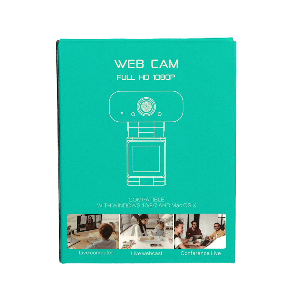 Tīmekļa kamera Full HD B1-1080P цена и информация | Datoru (WEB) kameras | 220.lv