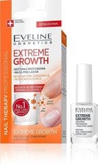 Daudzfunkcionāls nagu stiprinātājs Eveline Nail Therapy Extreme Growth, 12 ml cena un informācija | Nagu lakas, stiprinātāji | 220.lv