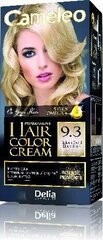 Ilgnoturīga matu krāsa Delia Cameleo HCC Omega+ nr 9.3 Golden Blond cena un informācija | Matu krāsas | 220.lv
