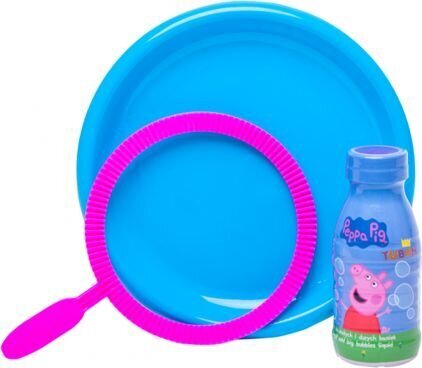 Ziepju burbuļu šķidruma komplekts Tuban Peppa Pig (Cūciņa Peppa) цена и информация | Ūdens, smilšu un pludmales rotaļlietas | 220.lv