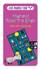 Ceļojumu spēle Purple Cow Magnetic Road Trip Bingo, LT,LV, 573 cena un informācija | Galda spēles | 220.lv