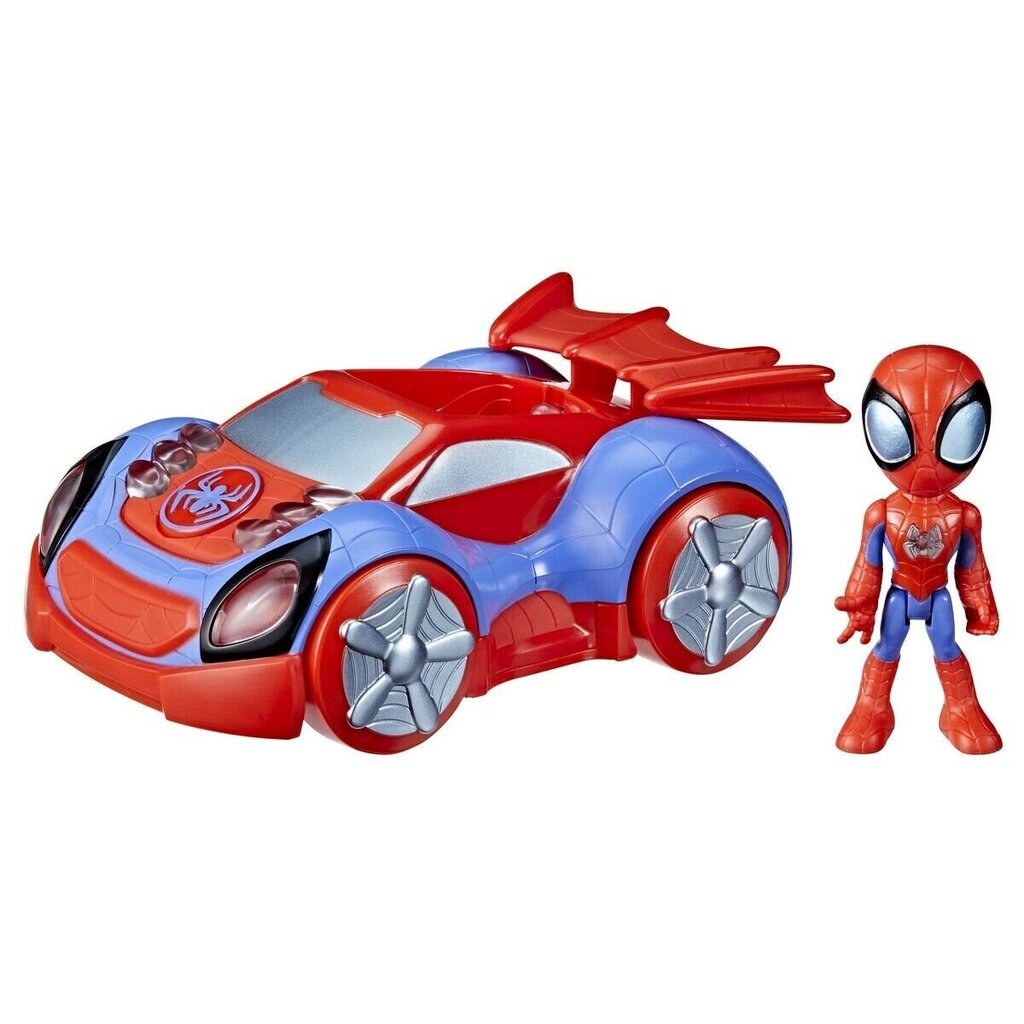 Figūriņa ar automašīnu Hasbro Marvel Spidey цена и информация | Rotaļlietas zēniem | 220.lv