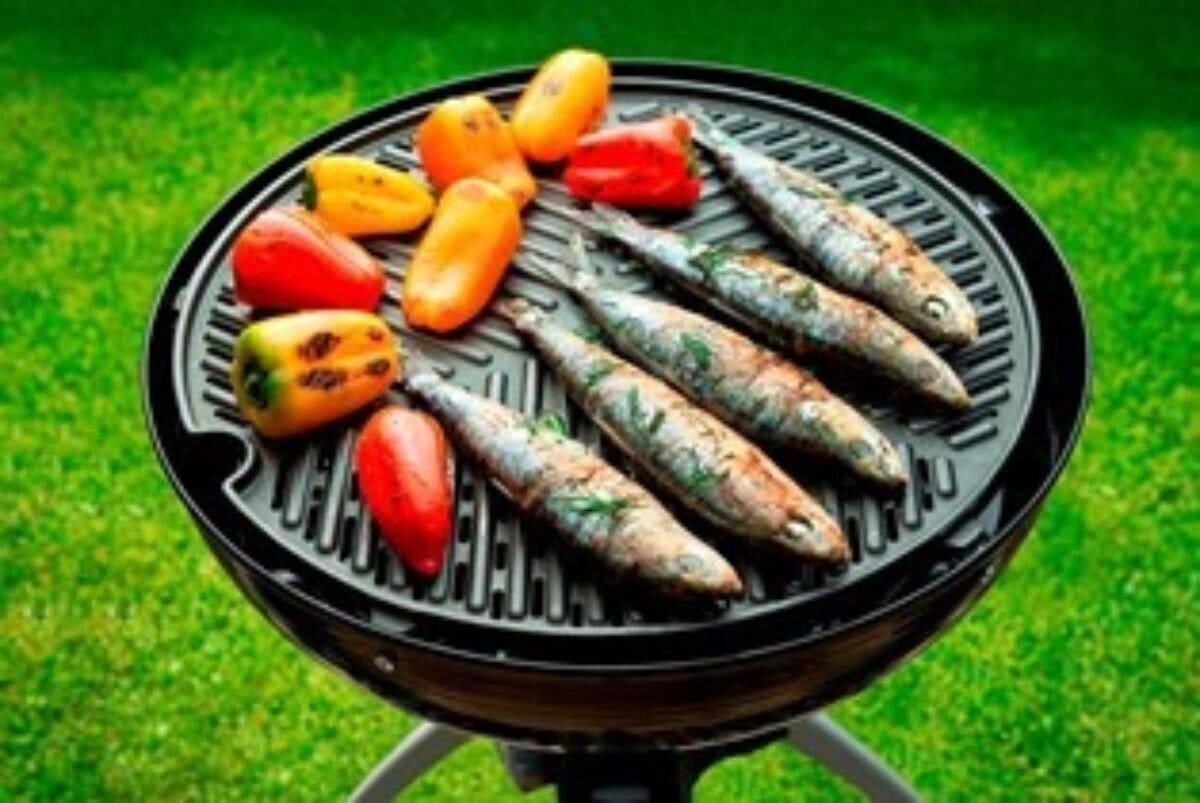 Gāzes grils BBQ Carri, 70x93x70 cm, melns цена и информация | Grili | 220.lv