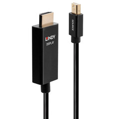 Lindy, Hdmi, 0.5 m cena un informācija | Kabeļi un vadi | 220.lv