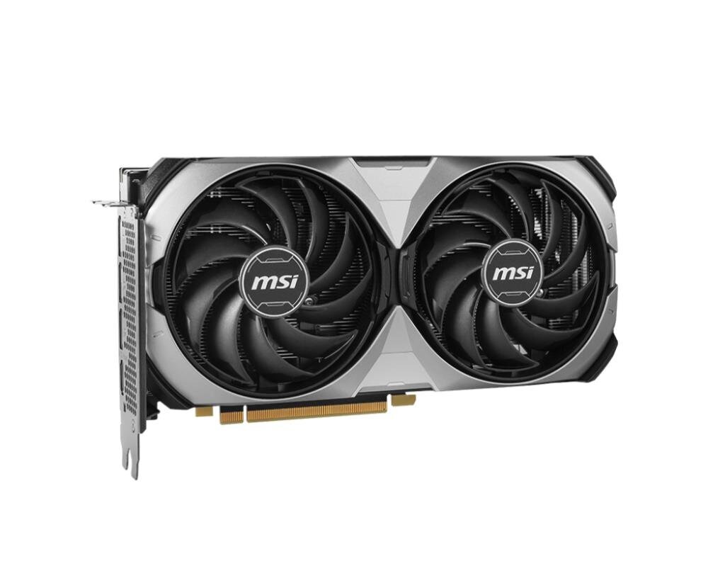 MSI GeForce RTX 4070 Ventus 2X E 12G OC (RTX4070VEN2XE12GOC) цена и информация | Videokartes (GPU) | 220.lv