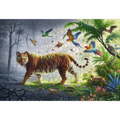 Пазл Jungle Tiger Ravensburger 00017514, 500 деталей цена и информация | Пазлы | 220.lv