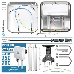 QuWireless QuMax A950M цена и информация | Антенны и принадлежности  | 220.lv